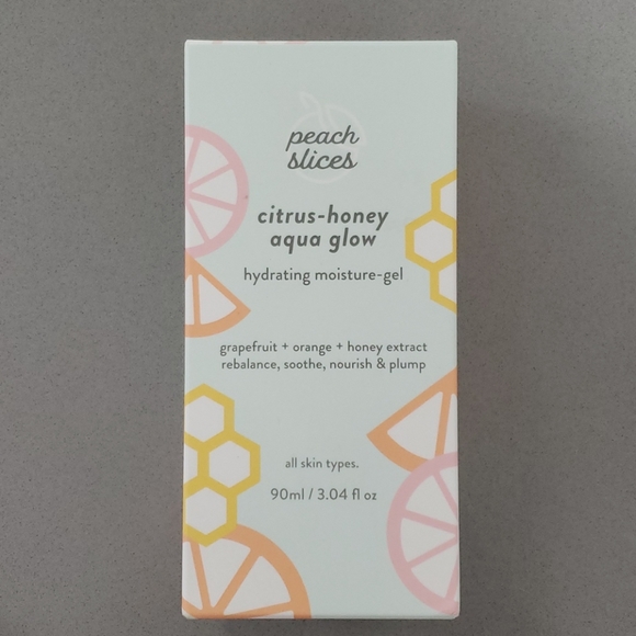 peach slices moisturizer